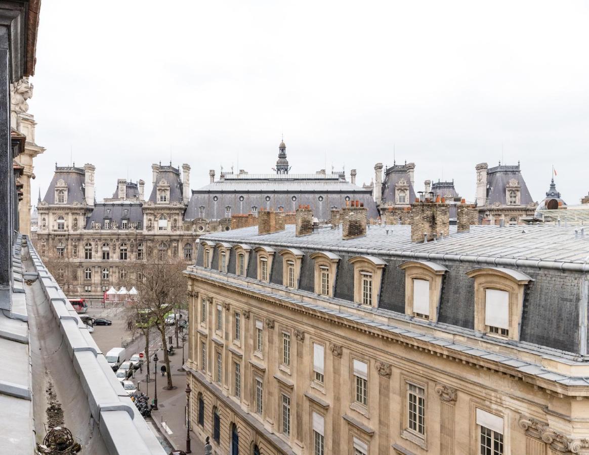 باريس Hotel De Ville - Marais City Apartment المظهر الخارجي الصورة